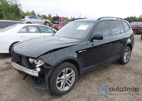 2007 BMW X3 3.0Si from USA, damaged, VIN WBXPC93487WF23451